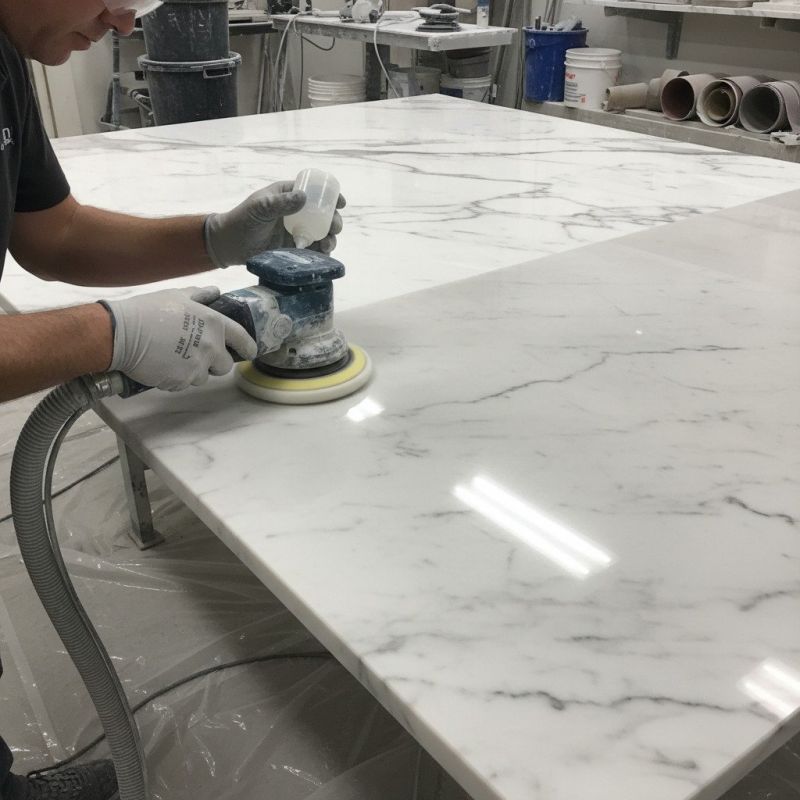 Countertop Polishing in Roseville, CA