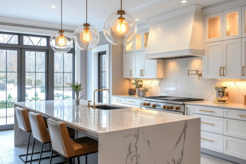 Marble Slab Installation in Sonoma County, CA