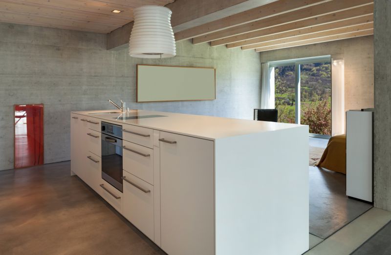 Poured Countertop Installation in Marin County, CA