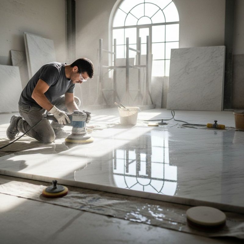 Marble Countertop Polishing in Roseville, CA